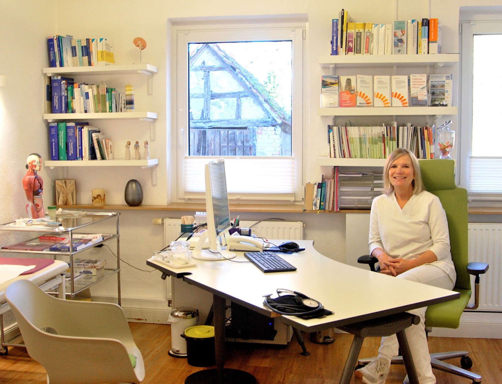 Sprechzimmer der Hausarztpraxis Trommer in Teupitz